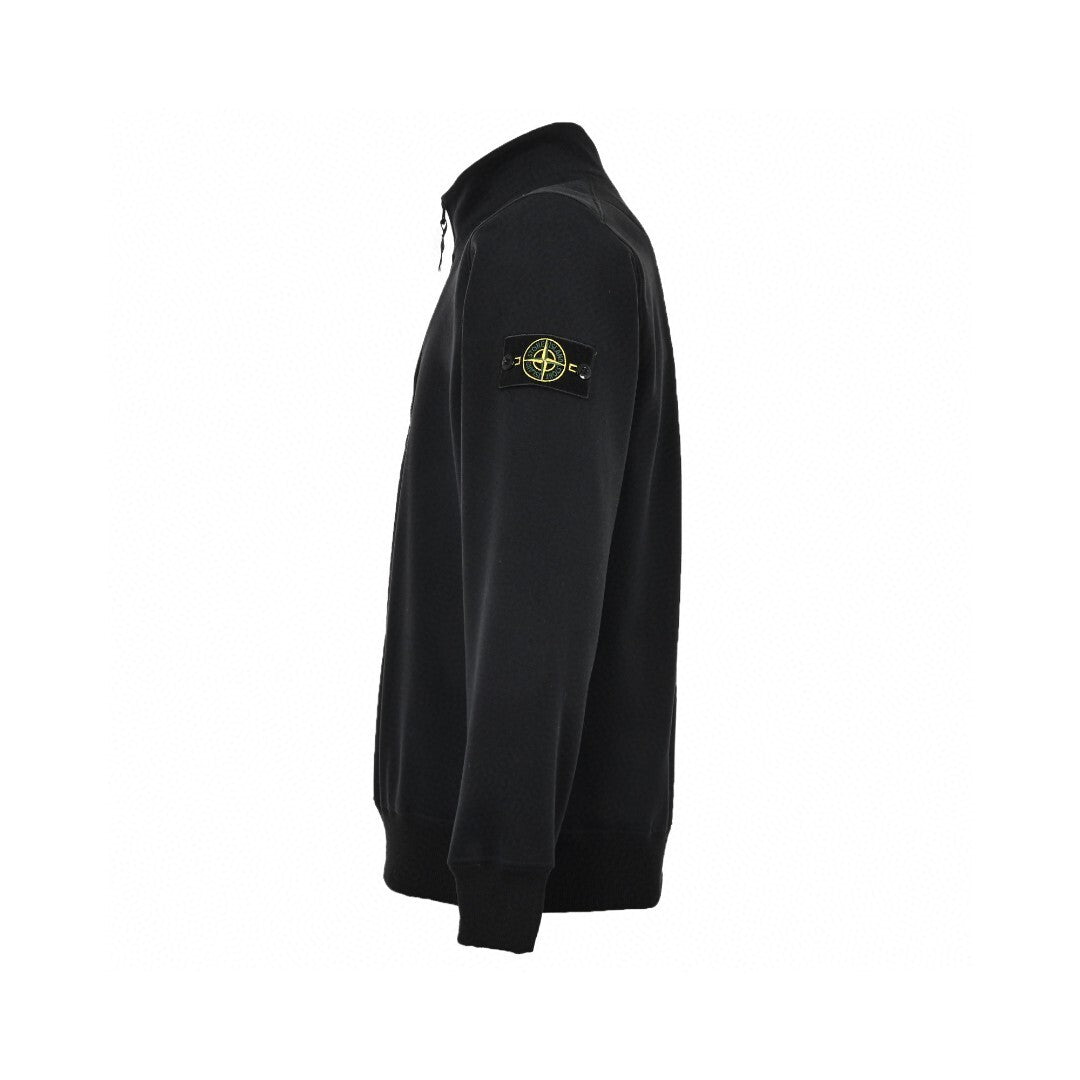 Stone Island Half-Zip Sweatshirt "Black"