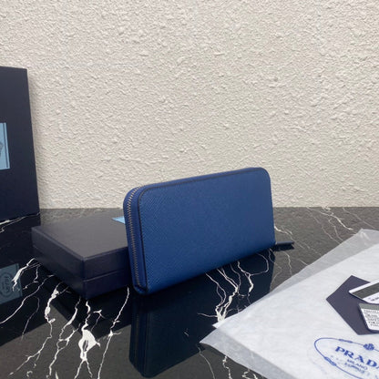 Prada Long Saffiano Leather Wallet