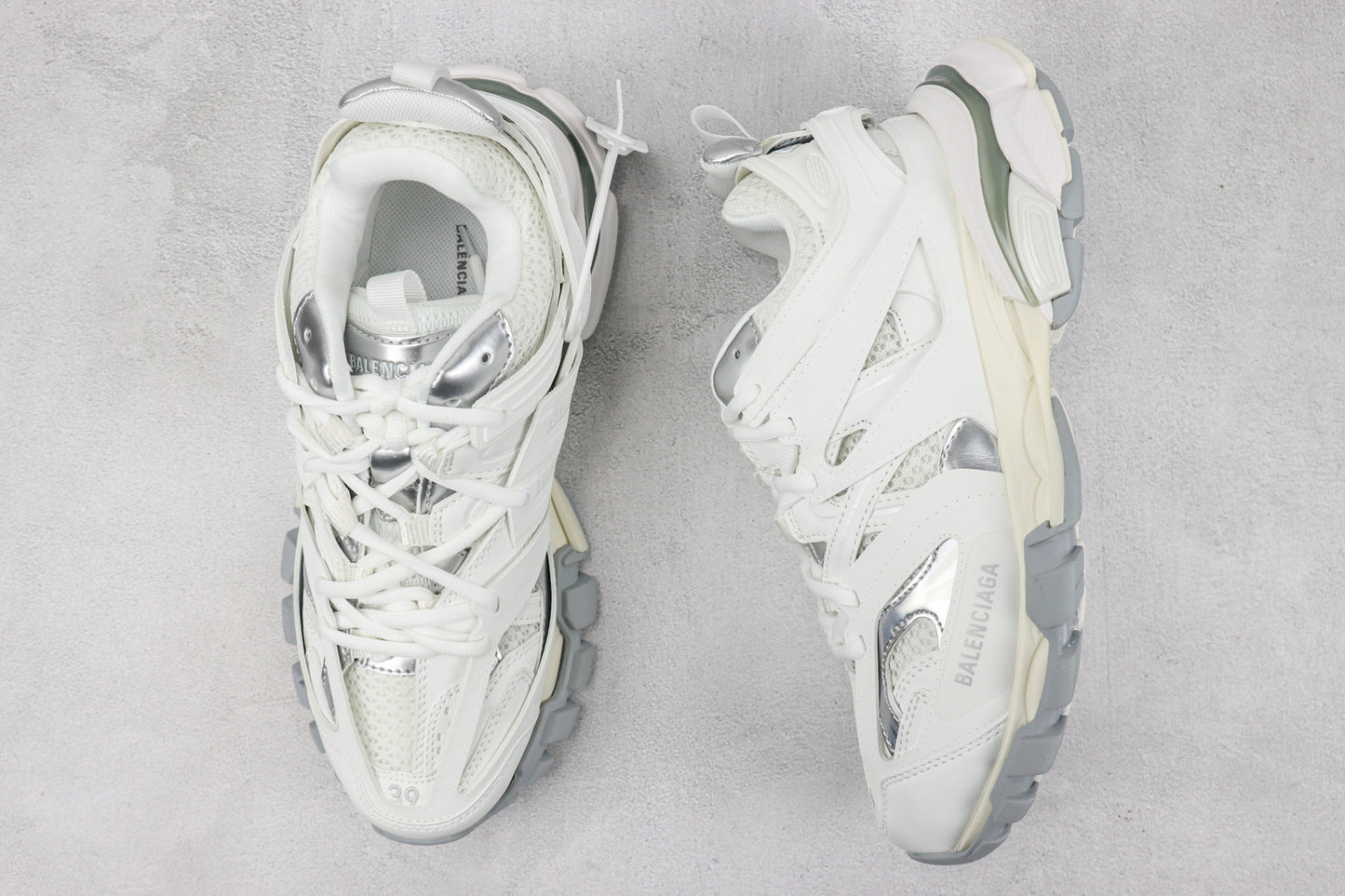 Balenciaga Track "White-Silver"