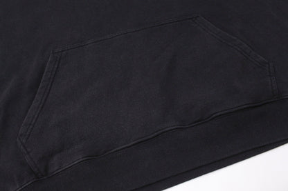 Balenciaga BB Pixel Embroidery Hoodie "Black-White"