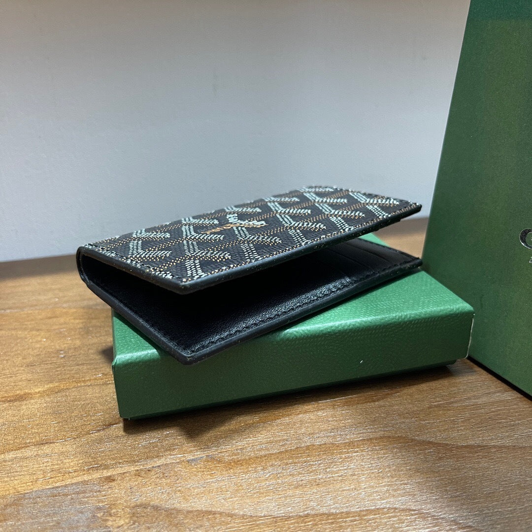 Goyard Saint-Pierre Card Wallet "Black"