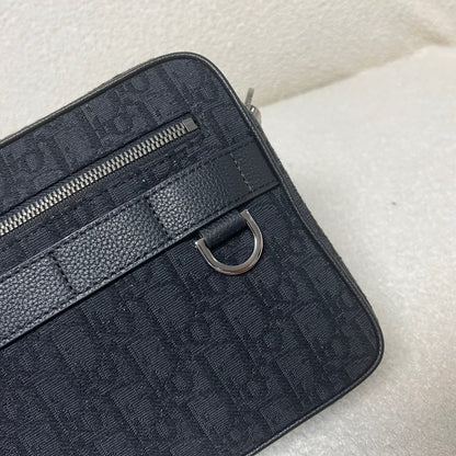 Dior Oblique Jacquard Safari Bag with Strap