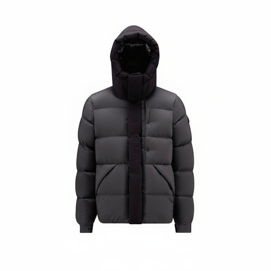 Monlcer Madeira Hooded Down Jacket "Grey-Black"
