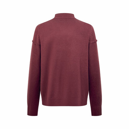Dior Ribbon Sweater "Burgundy Wool Jersey"