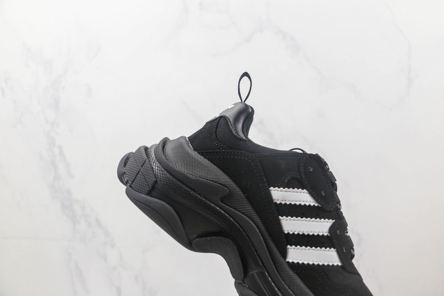 Balenciaga x Adidas Triple S "Black"