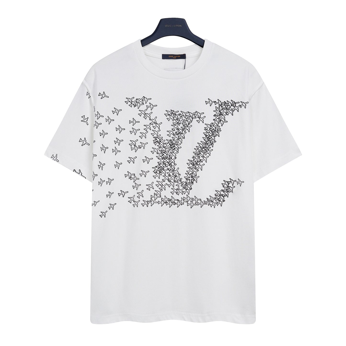 Louis Vuitton Planes Print T-Shirt "White"
