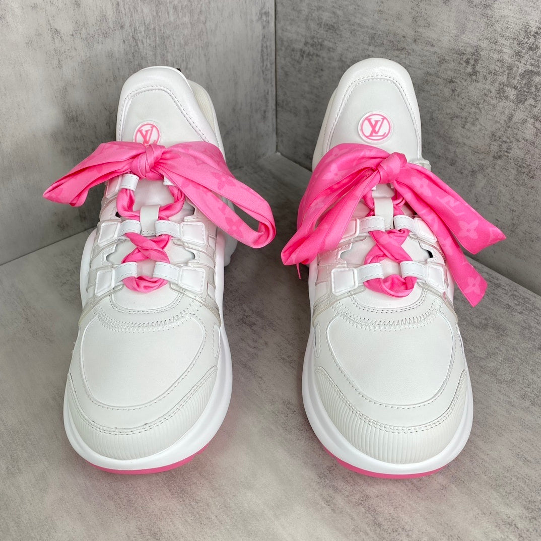 Louis Vuitton Arklight "White-Fuschia Pink"