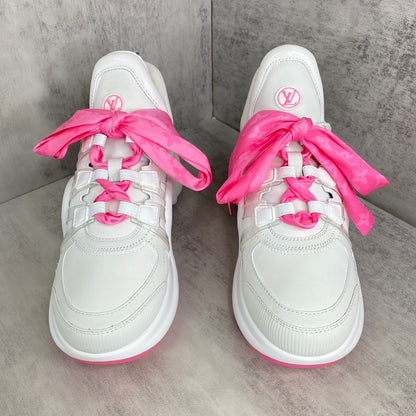 Louis Vuitton Arklight "White-Fuschia Pink"