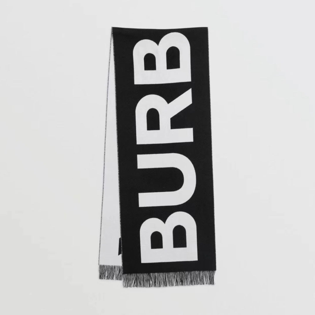 Burberry Scarf "Black-White"
