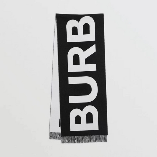 Burberry Scarf "Black-White"