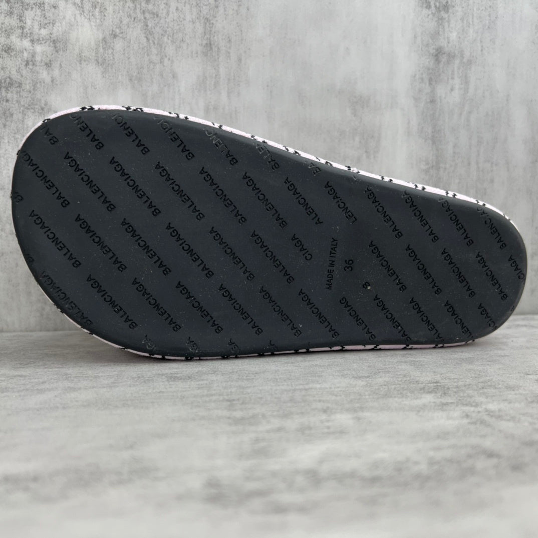 Balenciaga Slides "Pink-Black"