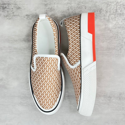 Hermes Gliss Slip-On "Beige-White"