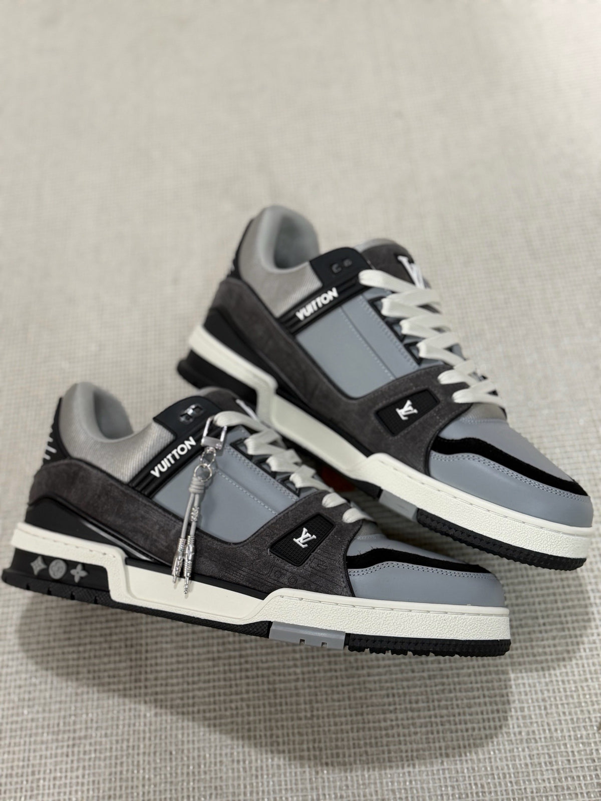 Louis Vuitton LV Trainer Sneaker "Black-Grey"