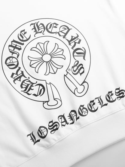 Chrome Hearts Sweatshirt "White-Black"