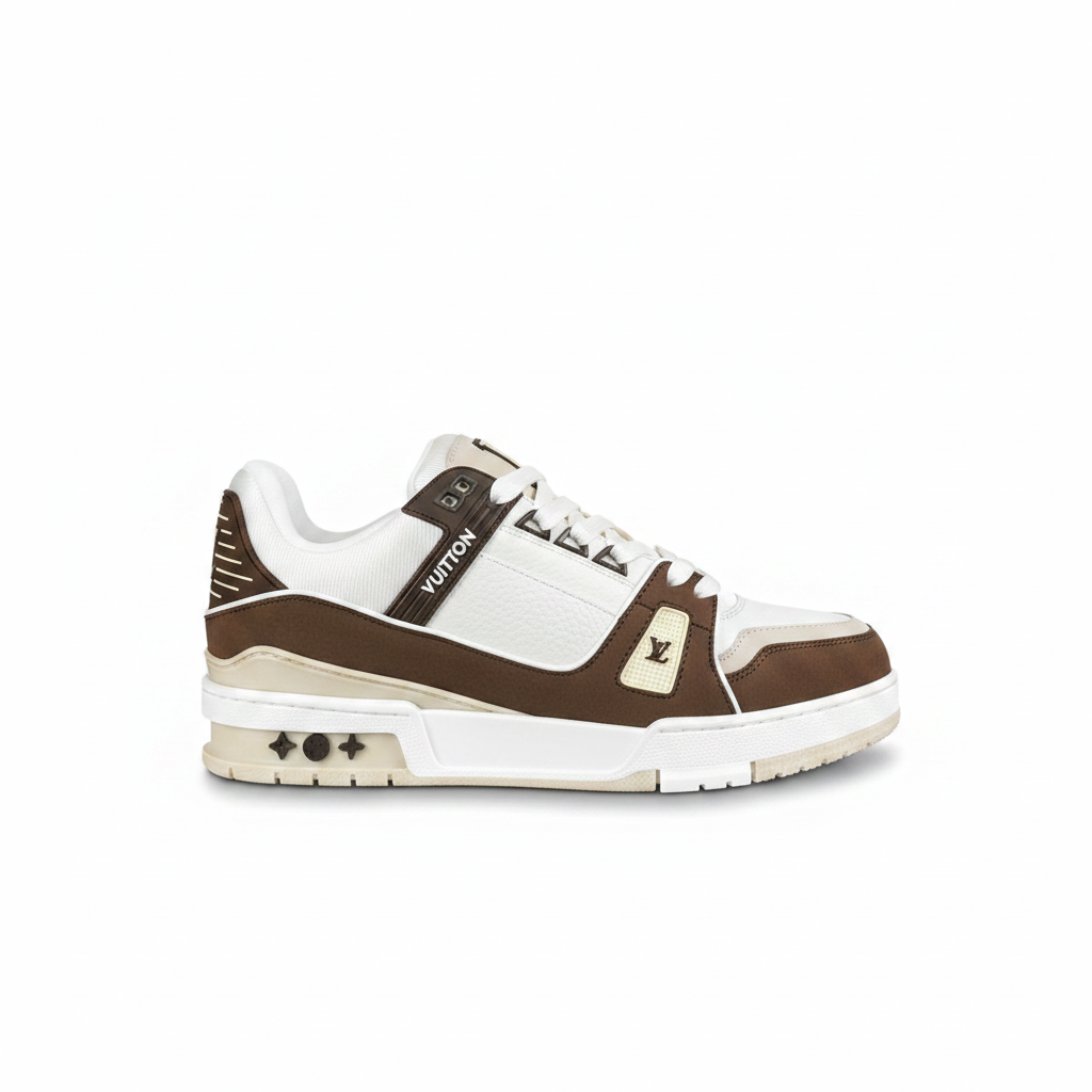Louis Vuitton LV Trainers "Mocha-White"