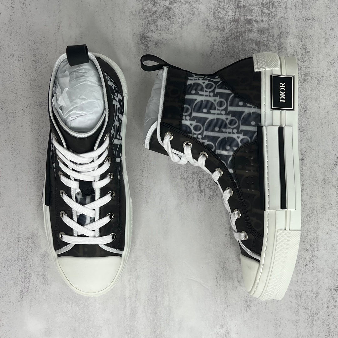 Dior B23 High-Top "Black-White Sole"