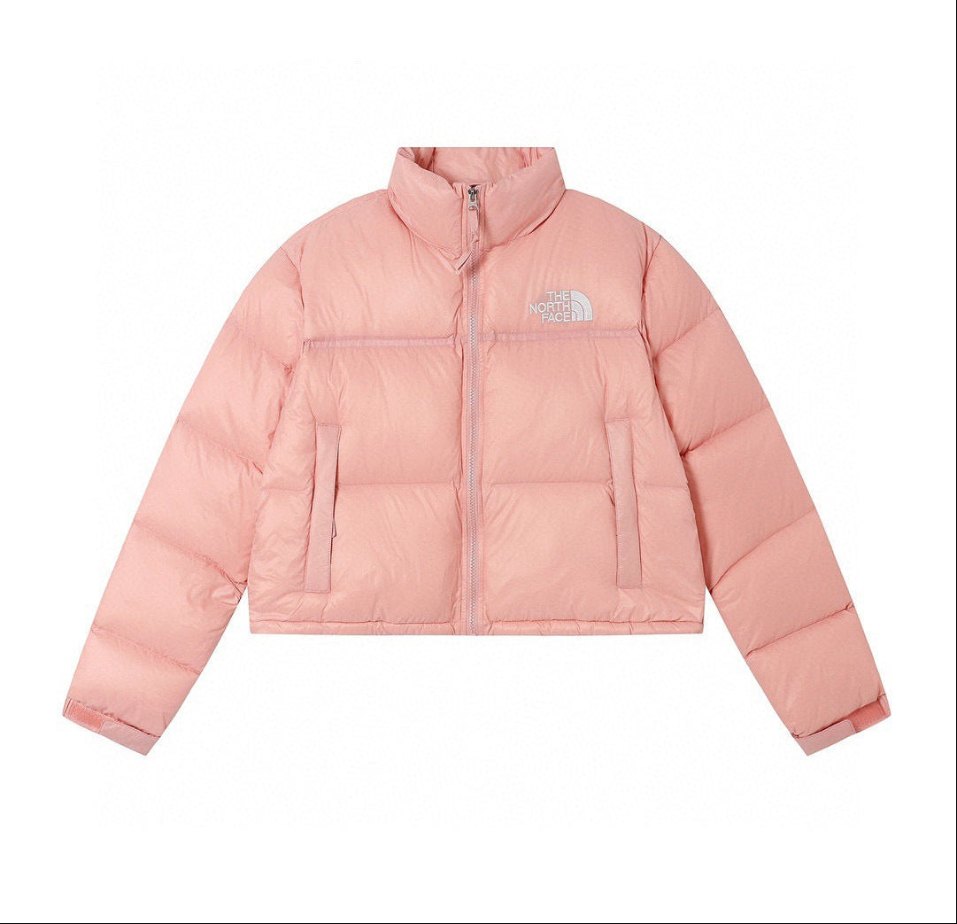 The North Face Nuptse Short Down Jacket "Pink"