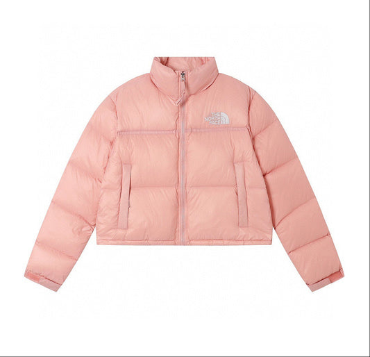 The North Face Nuptse Short Down Jacket "Pink"