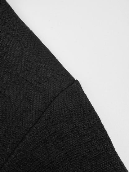 Dior Oblique Hooded Sweatshirt "Black Cotton-Blend Jersey"