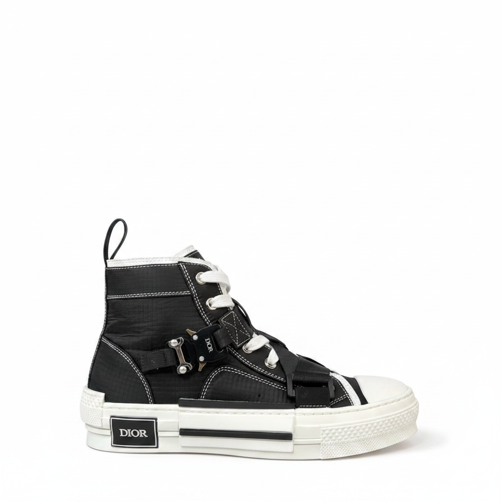 Dior B23 High-Top "Ripstop Black"