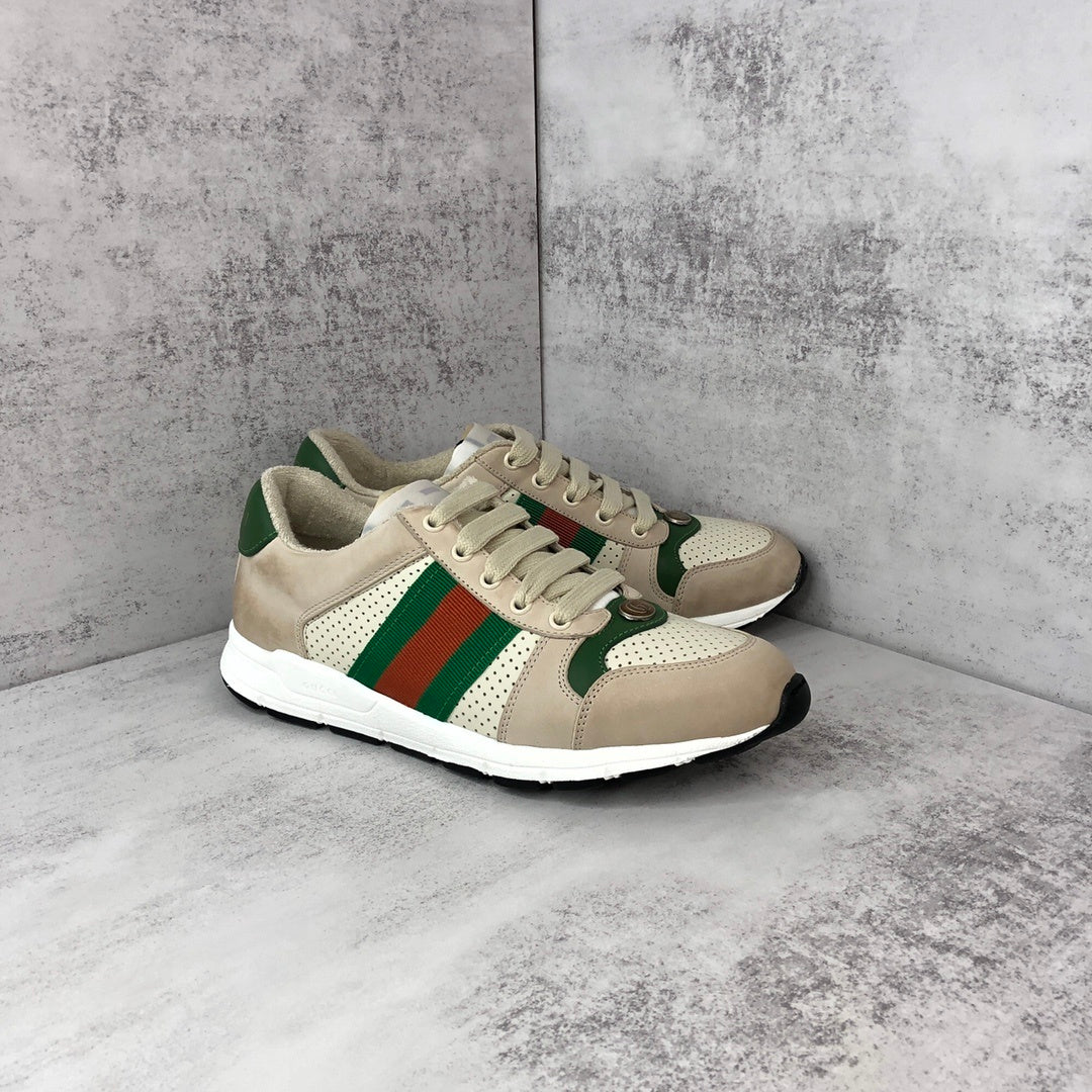 Gucci Screener "Beige-Grey-Green"