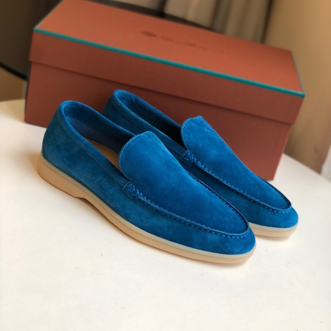 Loro Piana Summer Walk Loafers "Blue"