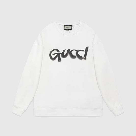 Gucci Sweatshirt "White-Black"