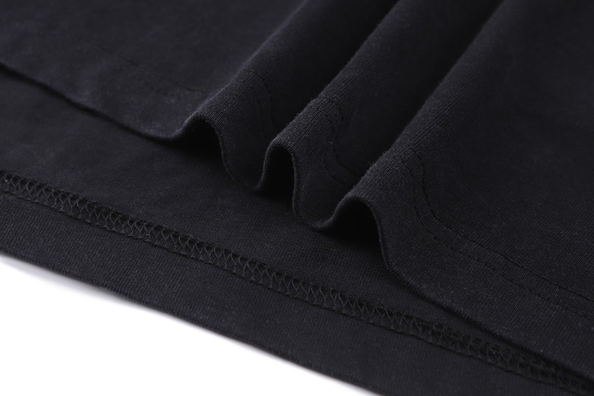 Dior T-Shirt with Pocket "Black Cotton Jersey"