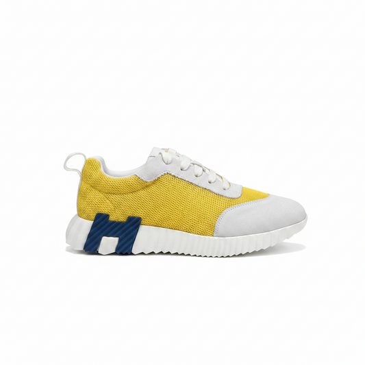 Hermes Bouncing Sneakers "Yellow-Grey"