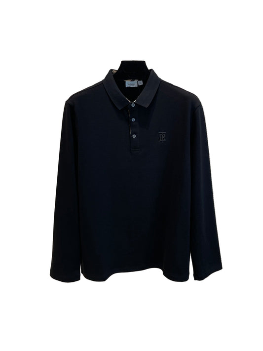 Burberry Polo Sweatshirt "Black"