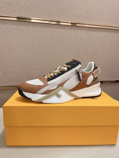 Fendi Flow "Brown-White"