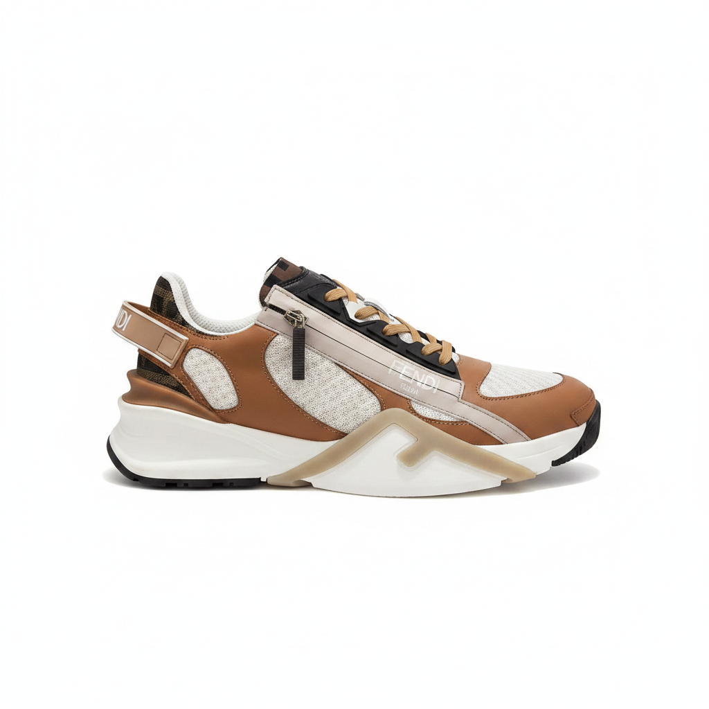 Fendi Flow "Brown-White"