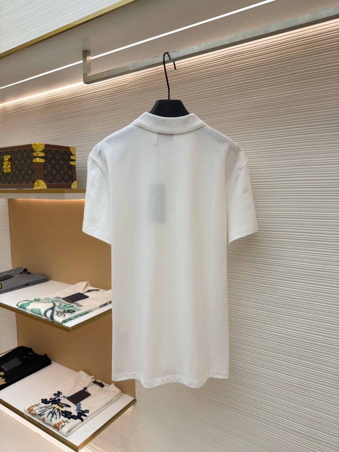 Dior Polo Shirt "White Cotton Piqué"