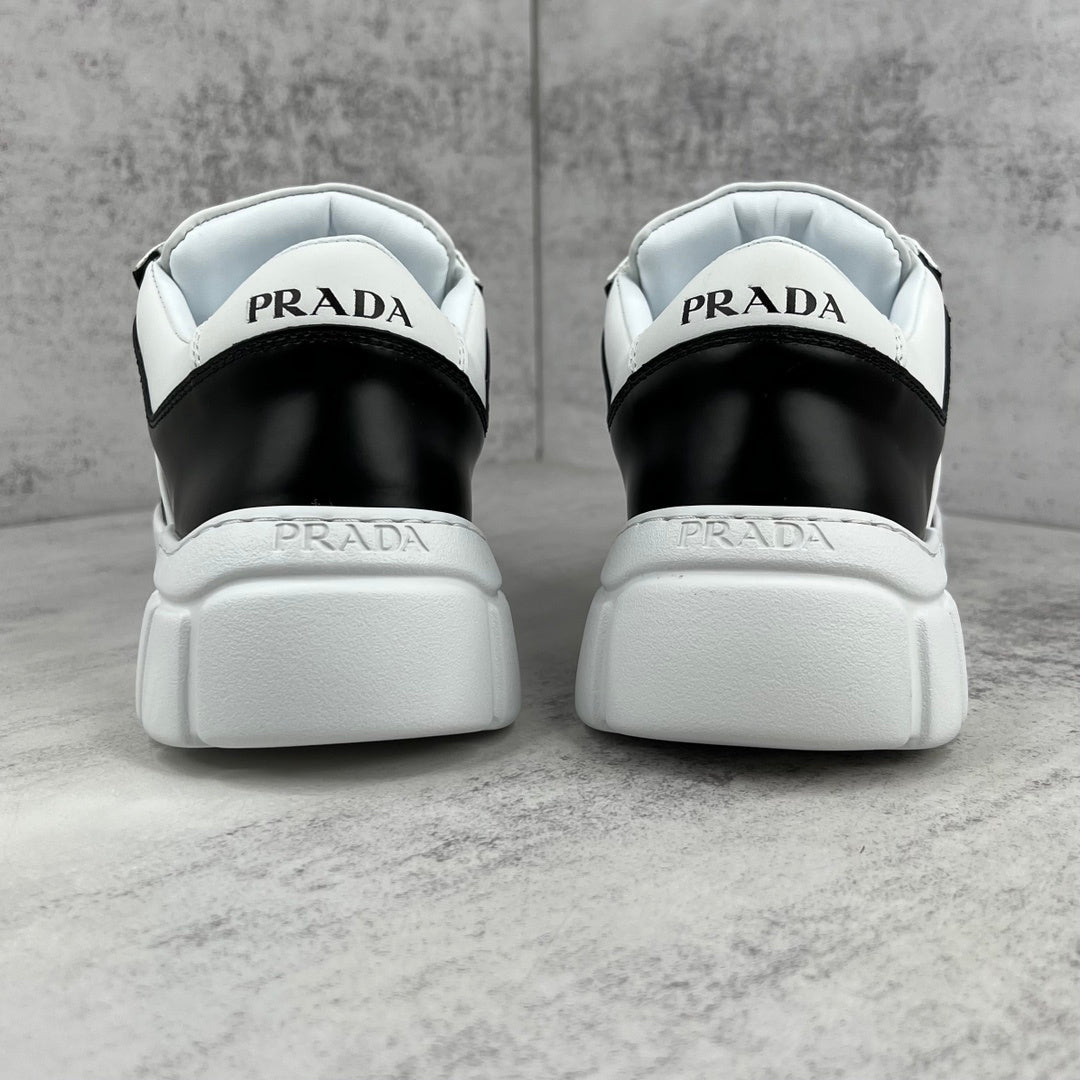 Prada Padded Nappa Leather "Black-White"