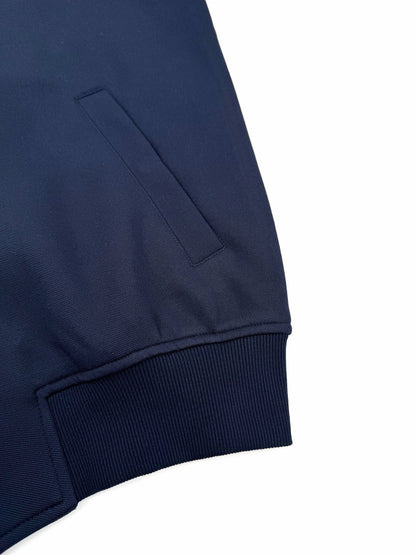 Dior Oblique Track Jacket "Navy Blue Cotton-Blend Jersey"