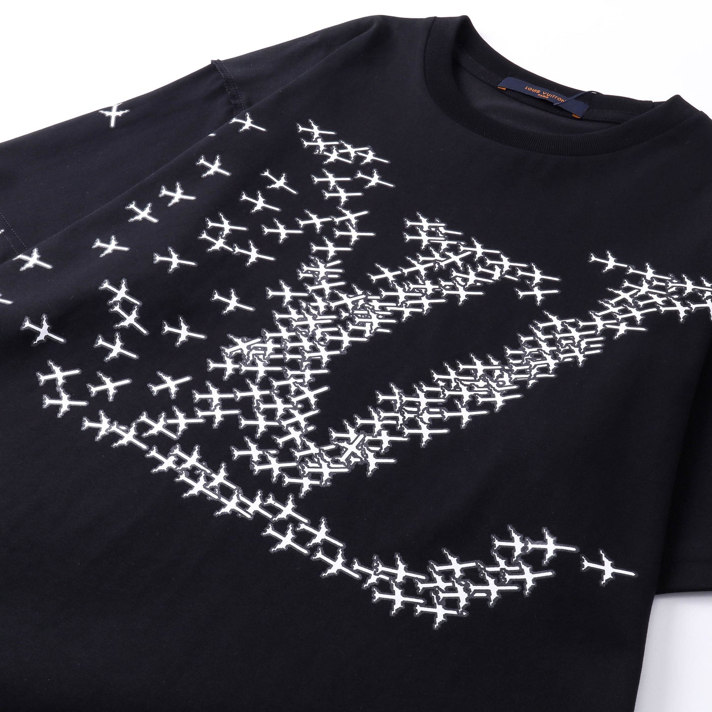 Louis Vuitton Planes Print T-Shirt "Black"
