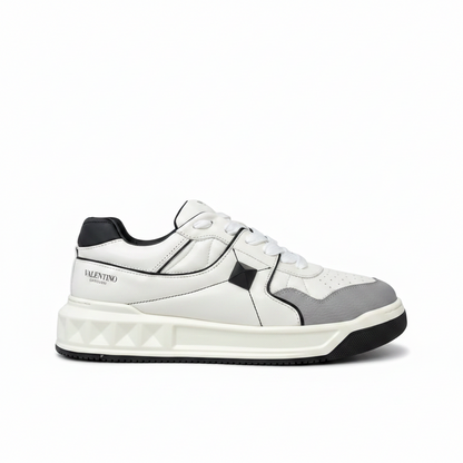 Valentino Garavani One Stud "White-Black-Grey"