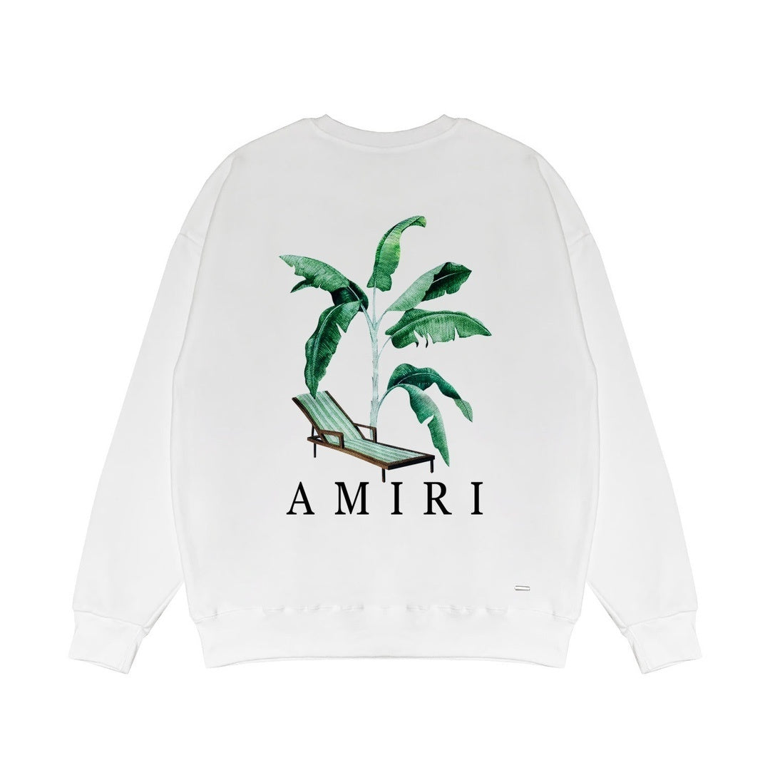 Amiri Banana Tree Sweatshirt "White"