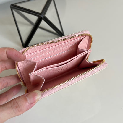 Louis Vuitton Zippy Coin Purse "Damier Azur"