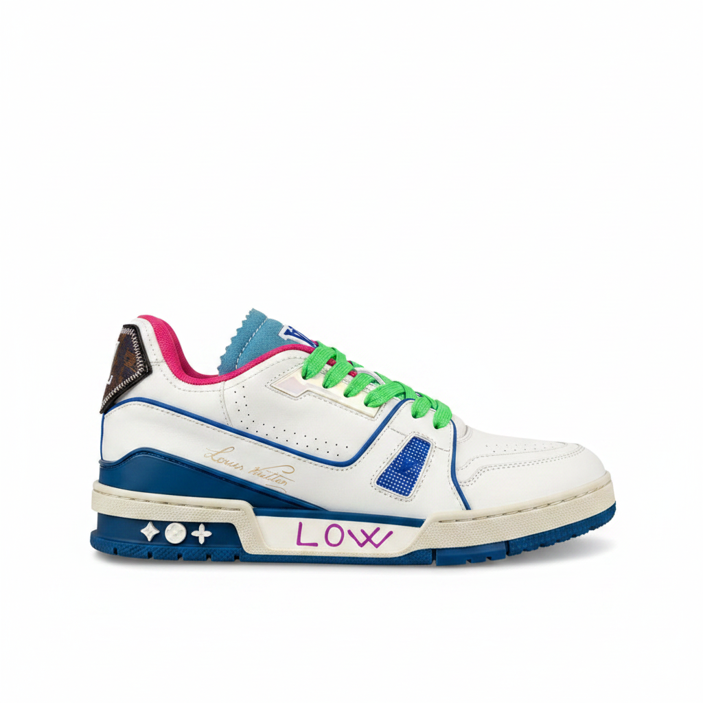 Louis Vuitton LV Trainers "Neon Blue"
