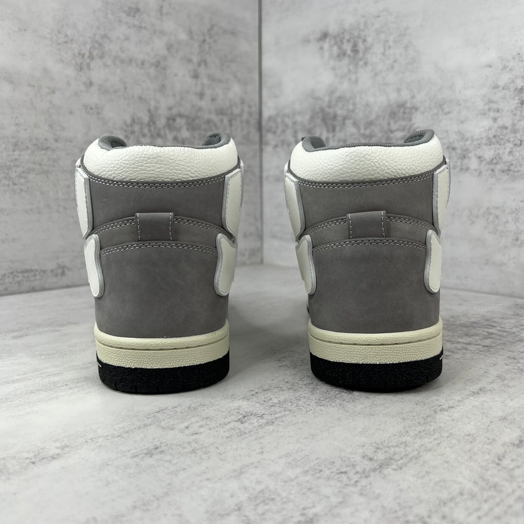 Amiri Skel Top High "White-Grey"