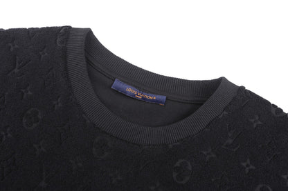 Louis Vuitton Monogram French Terry T-Shirt "Black"