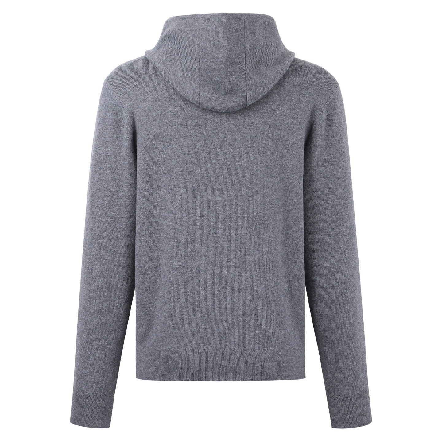 Burberry Cashmere Blend Zip Hoodie "Grey"
