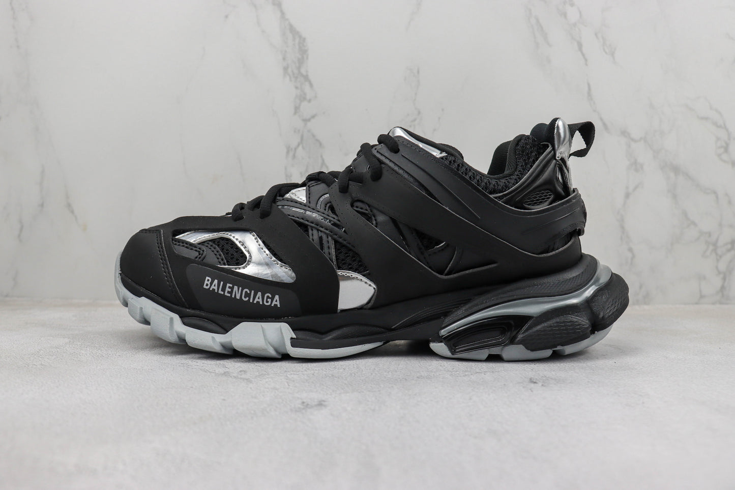 Balenciaga Track "Black-Silver"