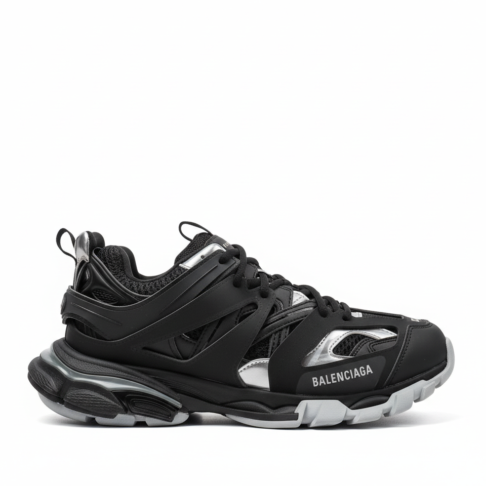 Balenciaga Track "Black-Silver"