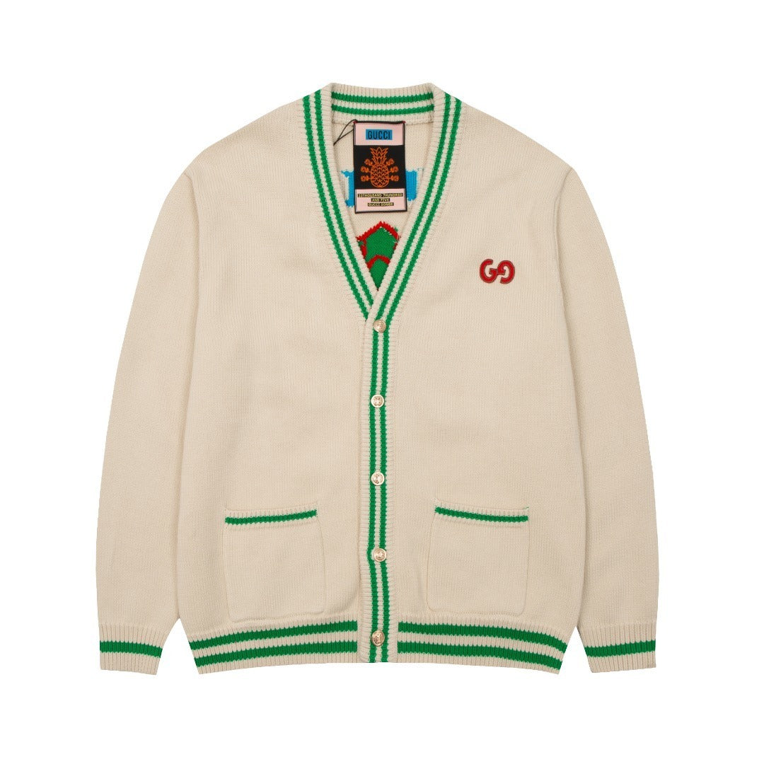 Gucci Pineapple Cardigan "Ivory"