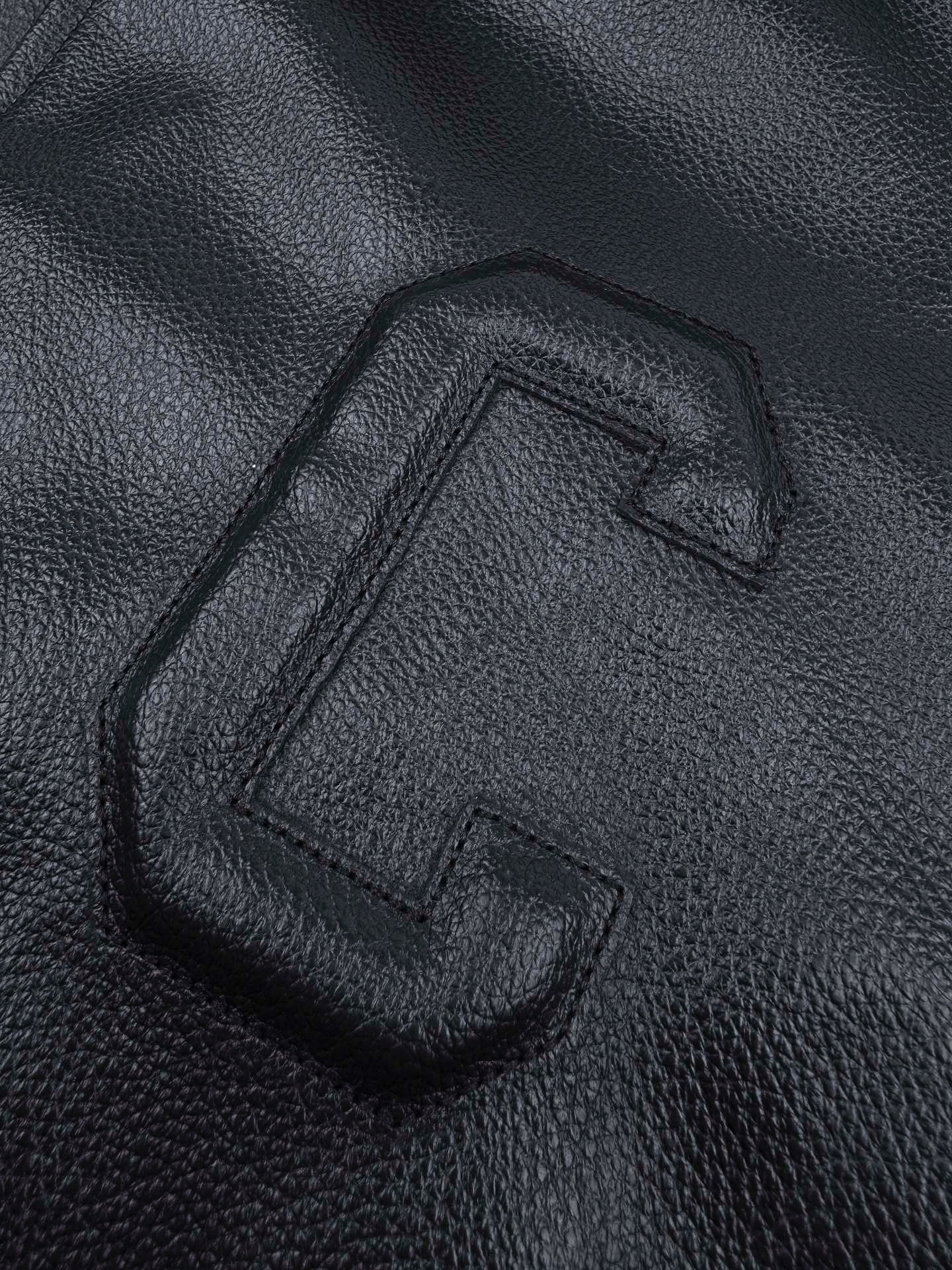 Celine Leather Bomber Jacket "Black"
