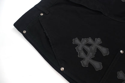 Chrome Hearts Denim Shorts