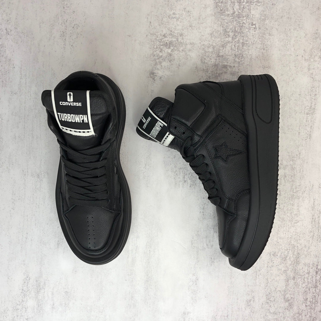 Rick Owens x Converse TURBOWPN High "Black"
