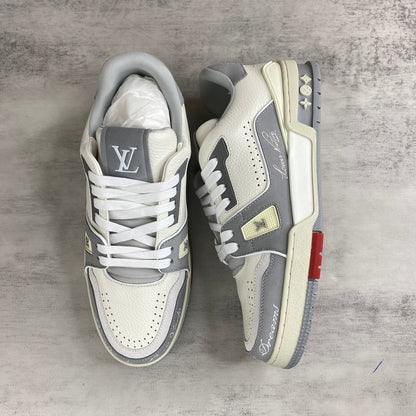 Louis Vuitton Trainers "White-Grey"